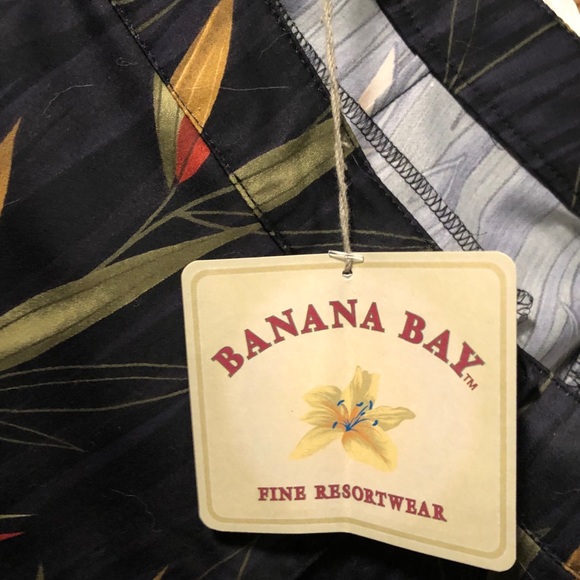 Banana Bay Resort Wear Capris Womens Large New - Picture 4 of 5